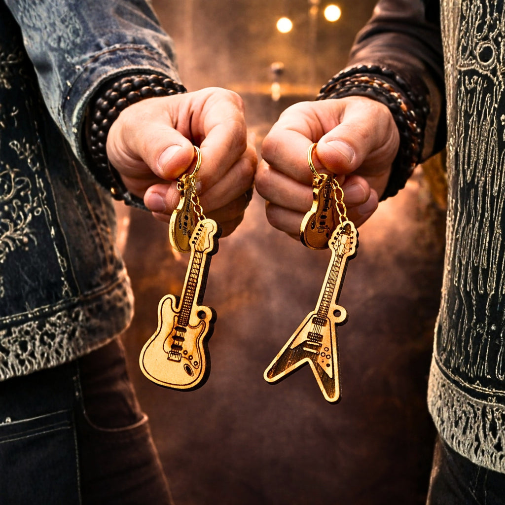 Guitar keychains (Pack of 2)