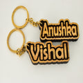 Customized Wooden Name keychain