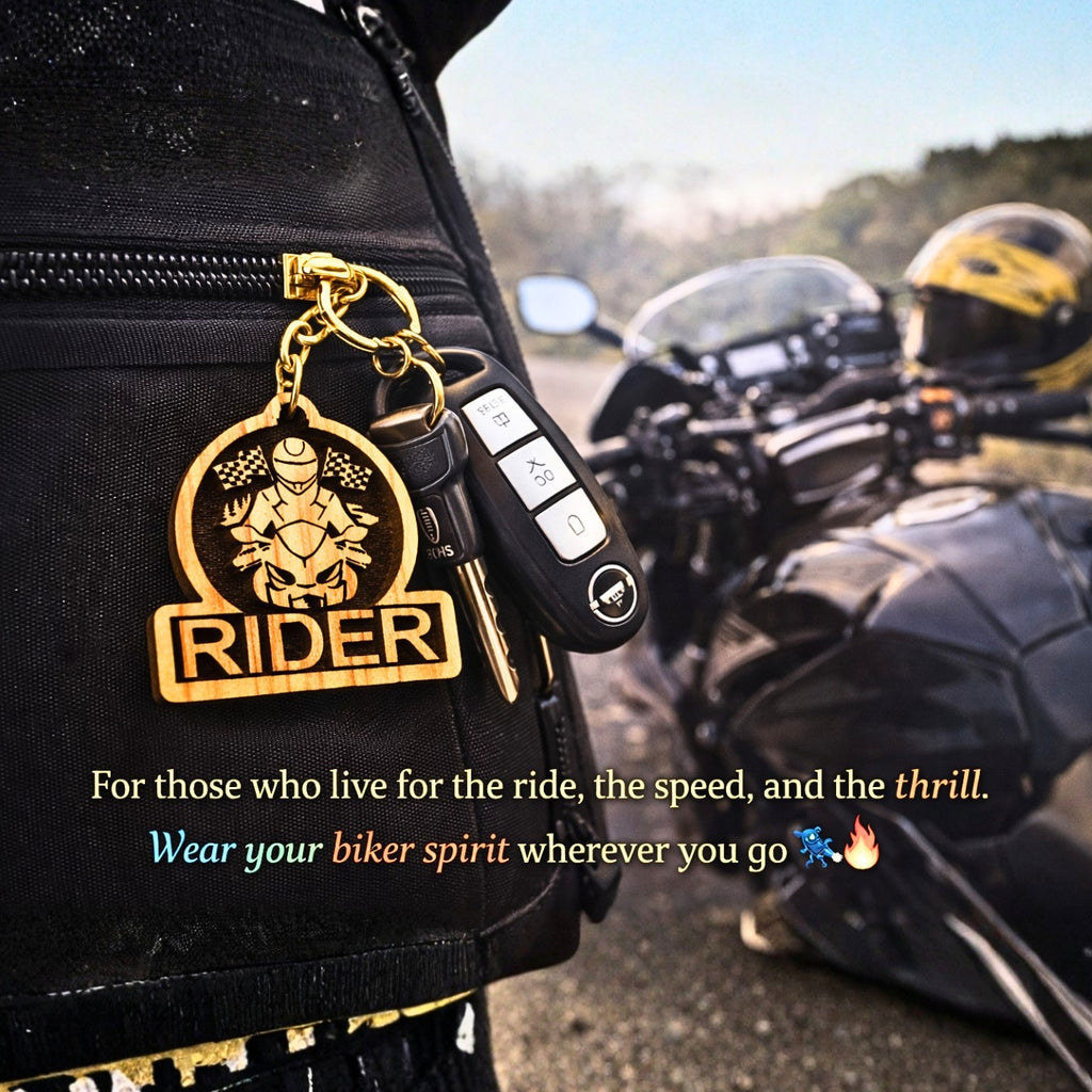 Rider Keychain