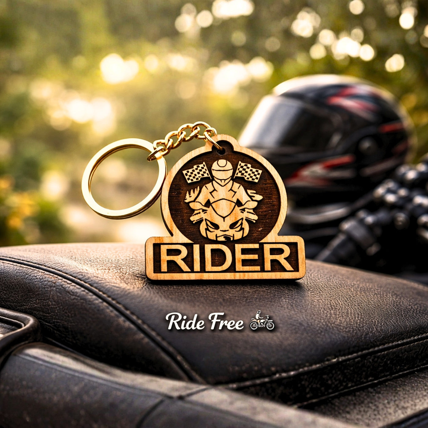 Rider Keychain