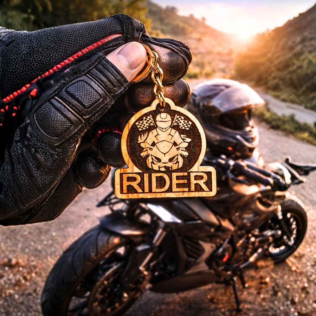 Rider Keychain