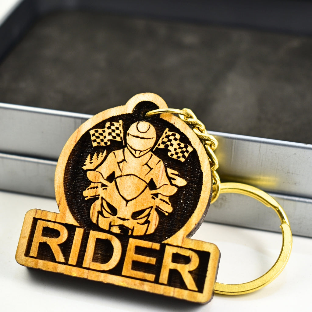Rider Keychain