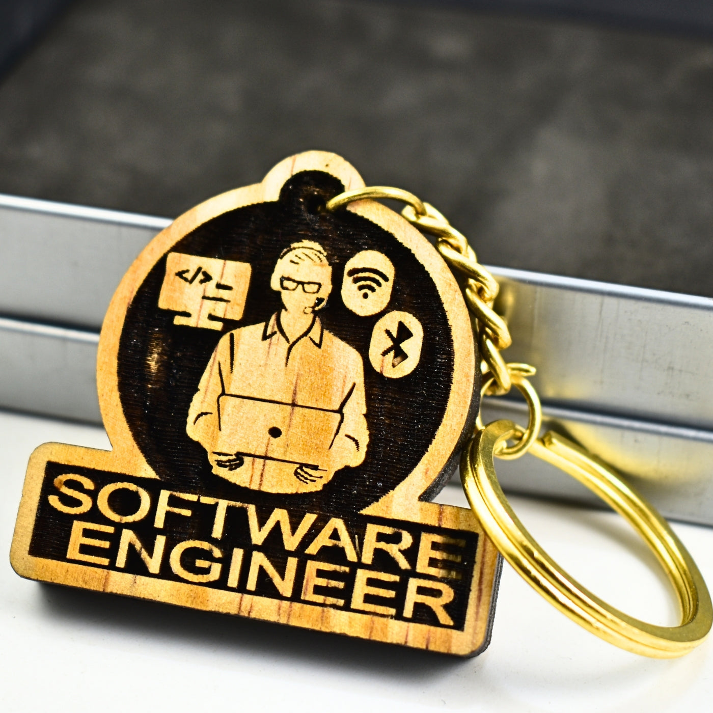 Software Engineer Keychain