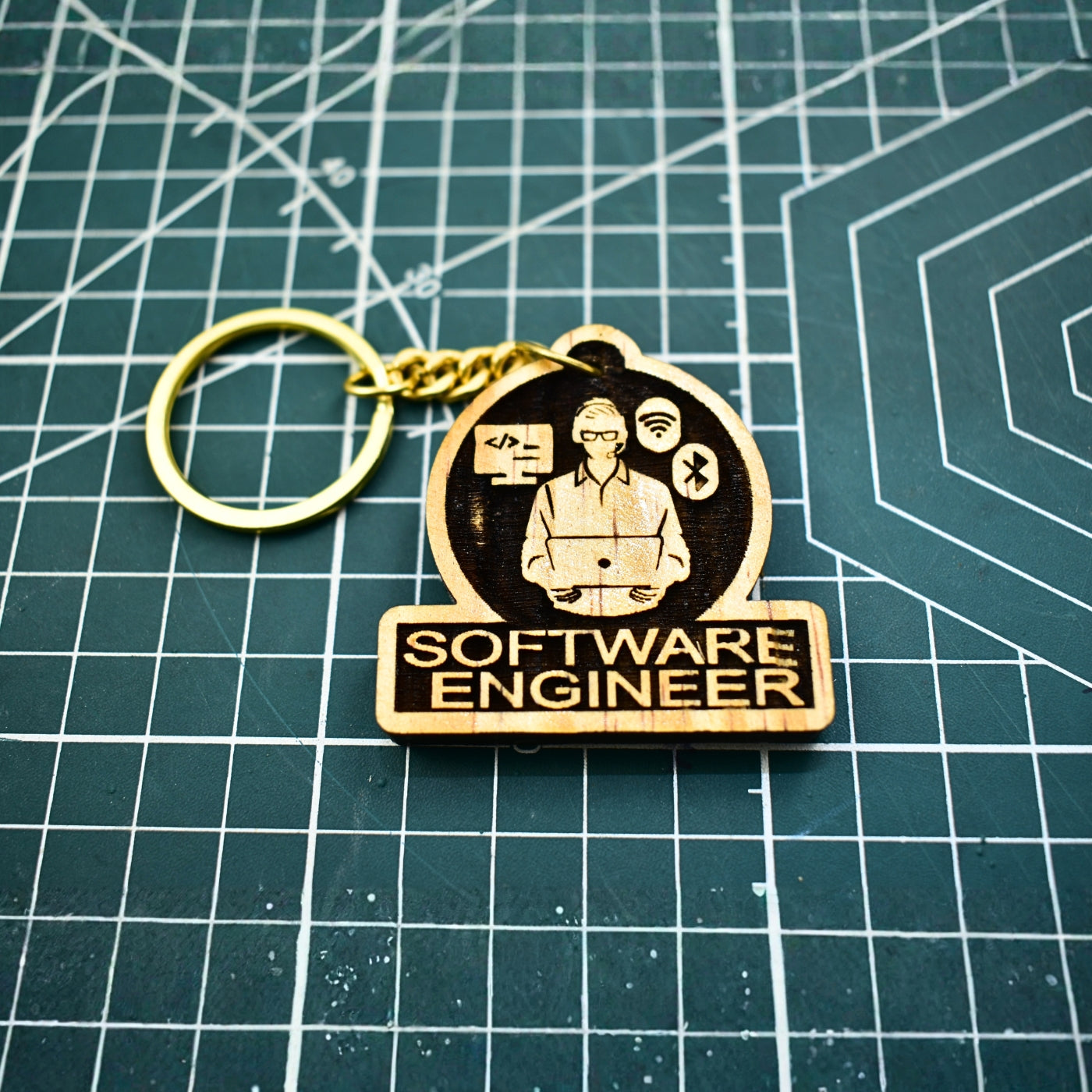 Software Engineer Keychain