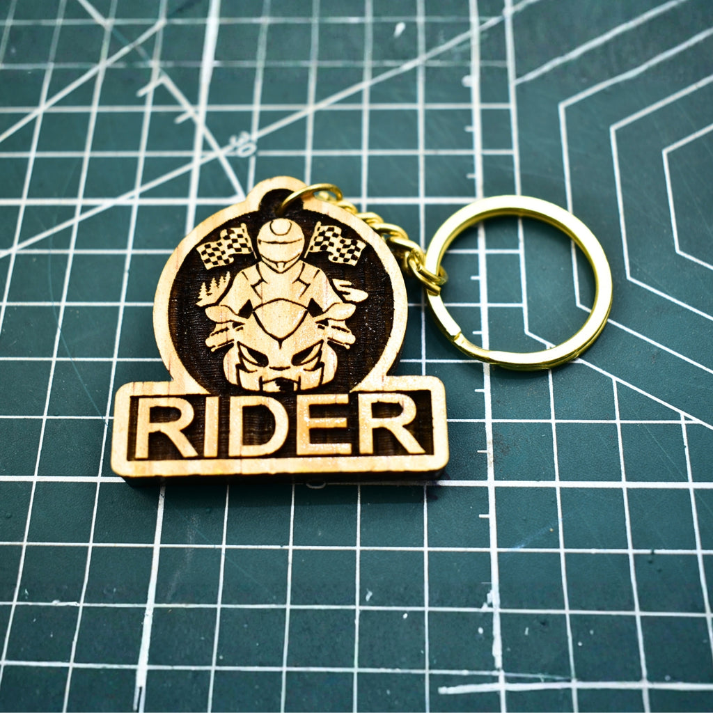 Rider Keychain