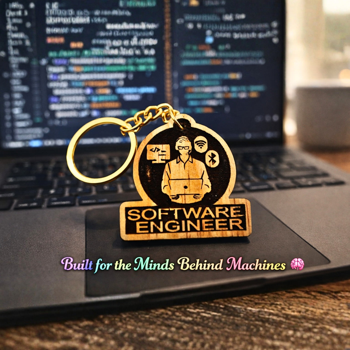 Software Engineer Keychain