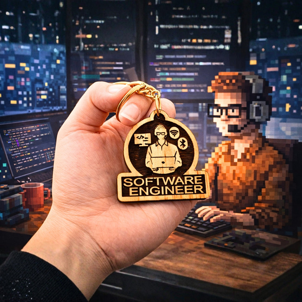 Software Engineer Keychain